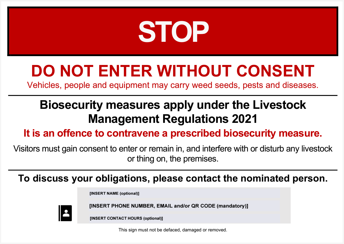 Changes To Livestock Management Act Stock Sense Fact Sheets